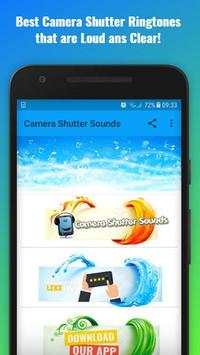 Camera Shutter Sounds screenshot 1