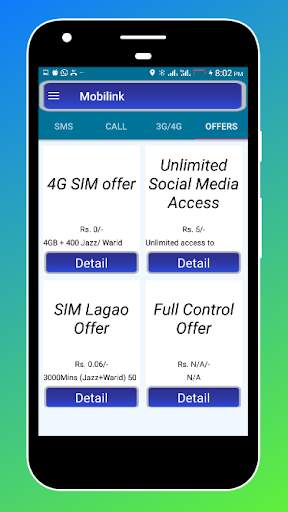 All Network Packages 2019 : Pakistan sim Packages screenshot 8