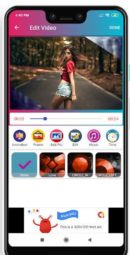 video maker for roposo chingari josh snack takatak screenshot 1