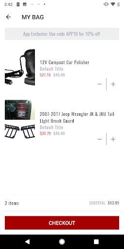 American Car Craft Custom Car Accessories screenshot 4