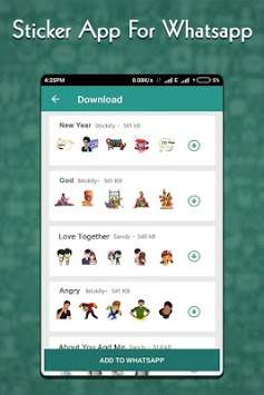 Sticker Packs for Whatsapp : Stickers App screenshot 2