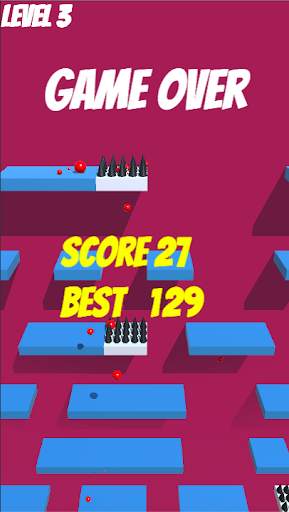 Fire Fall: Bouncy Ball Brick Breaker Fire balls 3D screenshot 4