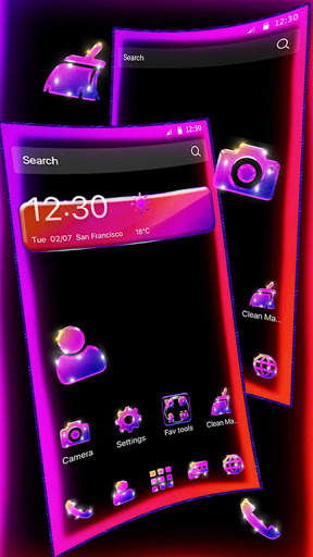 Neon colorful collections 1 تصوير الشاشة
