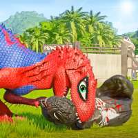 Jurassic World Dinosaur game logo