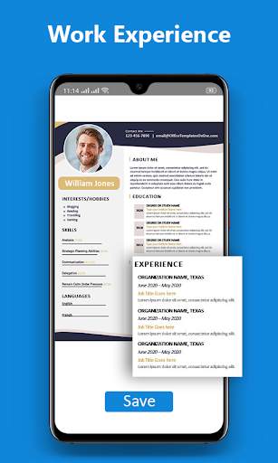 Professional CV Maker - Free Resume Builder скриншот 4