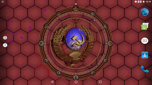 USSR Clock Live Wallpaper screenshot 8