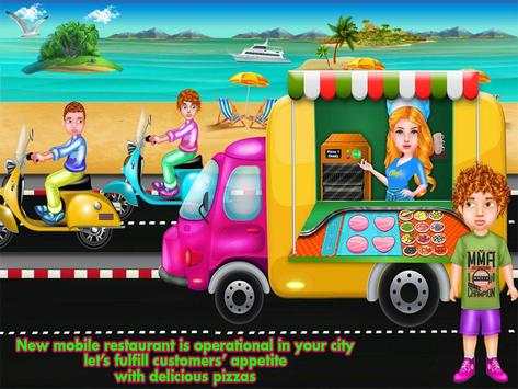 City Bus Pizza Delivery Girl screenshot 3
