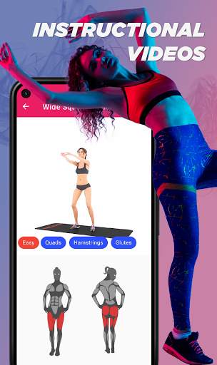 Woman Butt Workouts 🍑 Workout from Home for FREE screenshot 2