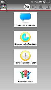 Free Rewards Daily 8 Ball Pool Coins   Super Links screenshot 2