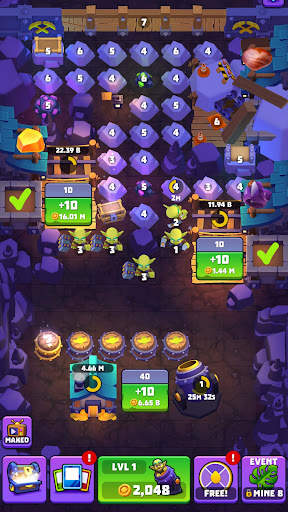 Gold & Goblins: Idle Merger скриншот 6