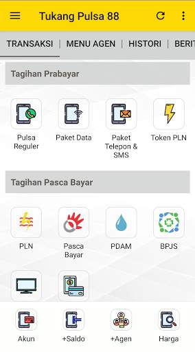 Tukang Pulsa 88 - Aplikasi Pulsa screenshot 3