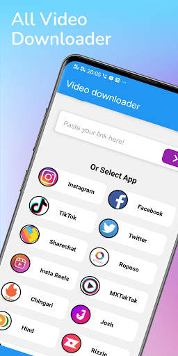 Vidoe Downloader - 2021 - No Watermark screenshot 1
