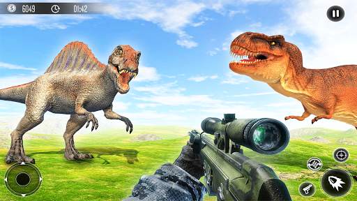 Dinosaur Hunter Fps - Jungle Dinosaur Hunting Game screenshot 1