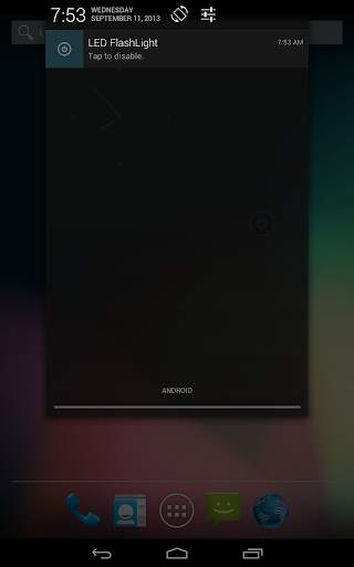 LED Taschenlampe ( widget) screenshot 10