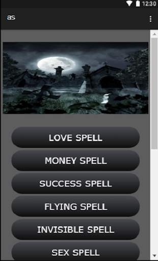 Free American Magic Spells screenshot 1