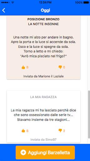 Barzellette Social screenshot 5