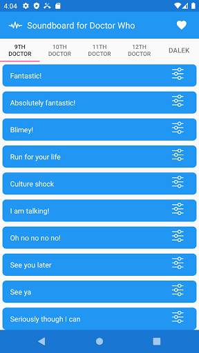 Soundboard for Doctor Who screenshot 2