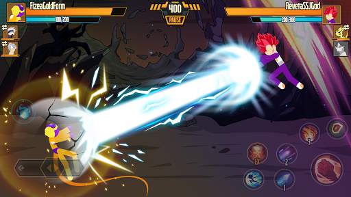 Stickman Dragon Fight - Super  screenshot 2