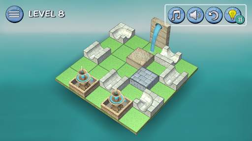 Flow Water Fountain 3D Puzzle screenshot 2