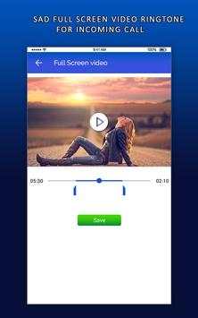 Sad Full Screen Video Ringtone For Incoming Call screenshot 5