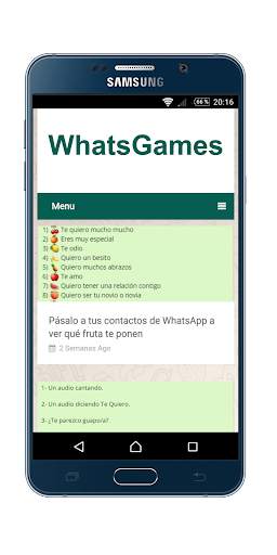 Games for whatsapp screenshot 4