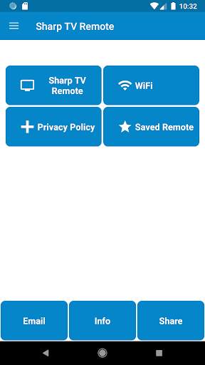 Sharp TV Remote Control screenshot 1