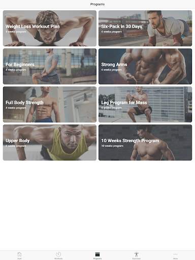 Home Workouts For Men - Muscle Building Workouts screenshot 11