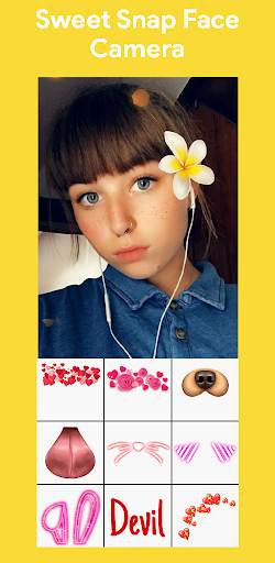 Sweet Snap Face Camera - Snap Cat Live Camera screenshot 2