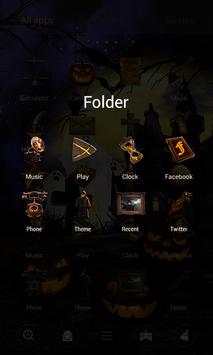 Halloween Dynamic V Launcher Theme screenshot 4
