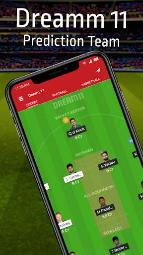 Dream Team 11 - Live Cricket Score and Prediction screenshot 2