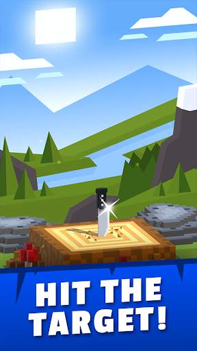 Knife Club — Knife Throw and Hit Offline Free Game screenshot 1
