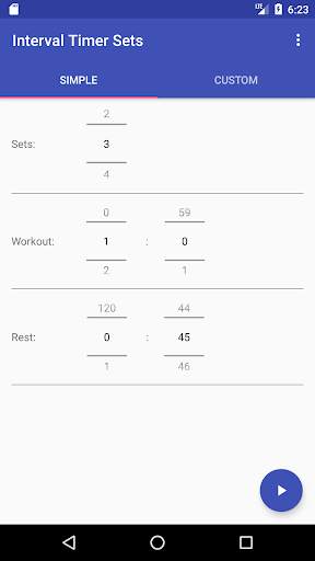 Interval Timer Sets 4 تصوير الشاشة