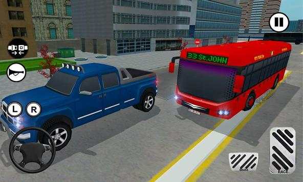 Kota modern Bis sekolah Sopir: Belajar mengemudi screenshot 4