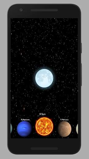 FlashLight Planets screenshot 1