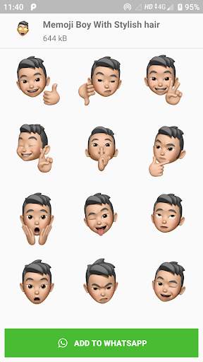 WAStickerApps - New Memoji Apple Stickers screenshot 7