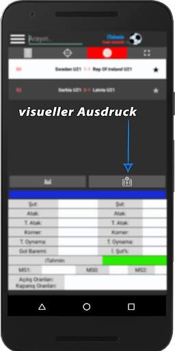 iTahmin Live-Statistiken screenshot 5