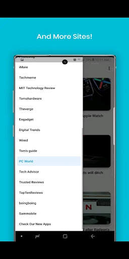 Tech News screenshot 2