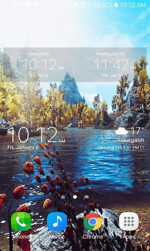 Lake Flowers Live Wallpaper screenshot 2
