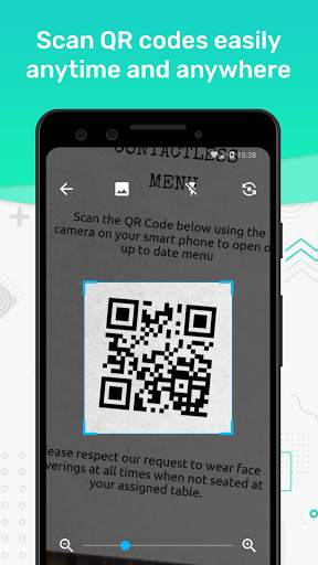 QR Code Reader and Scanner for Android screenshot 1