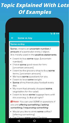 English Grammar App screenshot 5