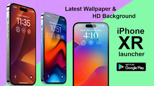 iPhone XR launcher for Android screenshot 3