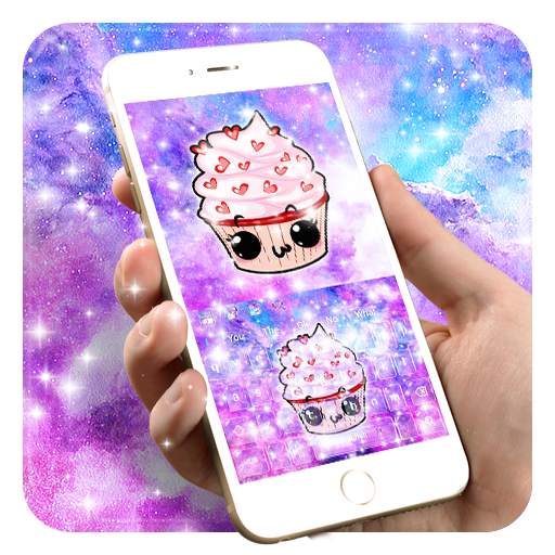 Galaxy Cake Keyboard 10001001