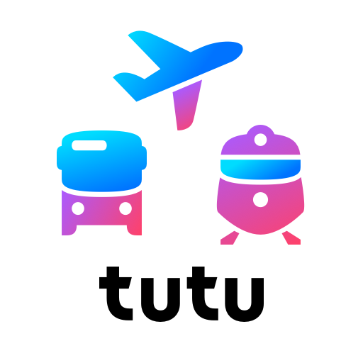 Flights, railways, hotels icon