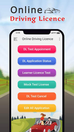 Driving License Online Apply screenshot 1
