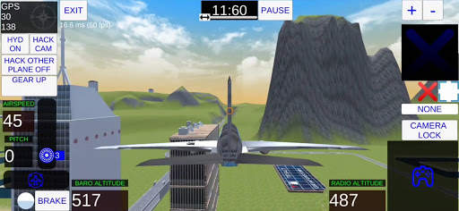 blue throttle - flight simulator screenshot 1