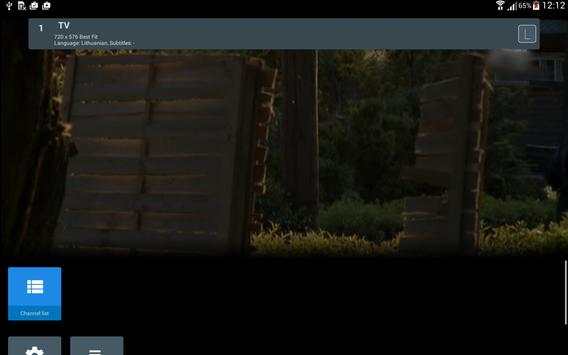 IPTV player screenshot 3