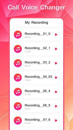 Call Voice Changer : Male to Female Voice Changer screenshot 3