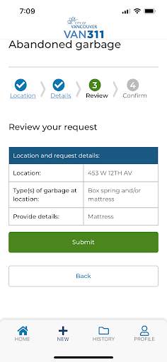 Van311 screenshot 4