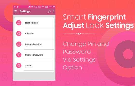 Fingerprint AppLock скриншот 3
