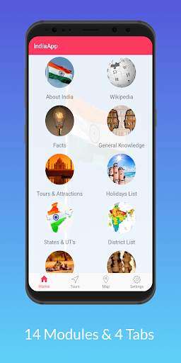 India App : India Facts, GK, About IND States Info screenshot 2